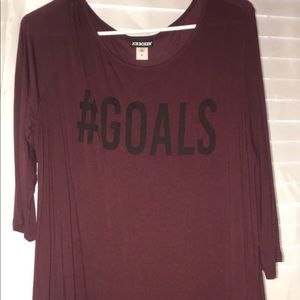 Joe Boxer Mid-Sleeve #Goals Shirt